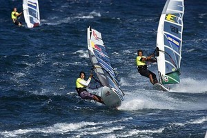 Arnon Dagan - 2008 Gran Canaria PWA Grand Slam – Day Two photo copyright  John Carter / PWA http://www.pwaworldtour.com taken at  and featuring the  class