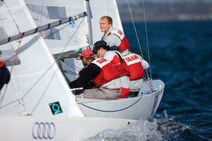 Audi Etchells World Championship 2009, Winning tactician Bucky Smith photo copyright  Andrea Francolini / Audi http://www.afrancolini.com taken at  and featuring the  class