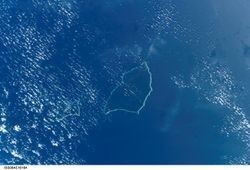 Aur and Maloelap atolls from satellite photo copyright SW taken at  and featuring the  class