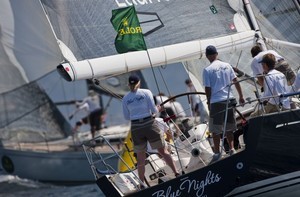 BLUE NIGHTS, Swan 45, with Tea Ekengreen-Sauren at the helm - Rolex Capri Sailing Week Day 2 photo copyright  Rolex / Carlo Borlenghi http://www.carloborlenghi.net taken at  and featuring the  class