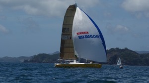 Beachhouse finishes at Bay of Islands Raceweek 2009 photo copyright Geoff Davies www.luvmyboat.com taken at  and featuring the  class