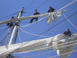 Belem Rigging photo copyright SW taken at  and featuring the  class
