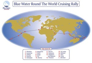 Blue Water Rally Route copy photo copyright SW taken at  and featuring the  class