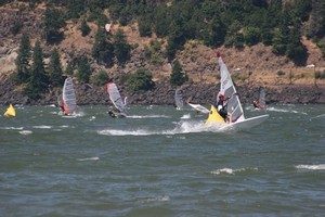 Bodner and his signature red hat - US Windsurfing 2009 Nationals photo copyright Bryan McDonald taken at  and featuring the  class