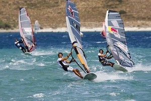 Bora makes the final - Pegasus Airlines Alacati PWA World Cup - Day 4 2009 photo copyright  John Carter / PWA http://www.pwaworldtour.com taken at  and featuring the  class