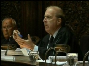 Chief Judge David Saxe asks SNG how CNEV can be a club if they don’t have yachts during the Appellate Court Hearing on 05 June 2008 photo copyright George Layton taken at  and featuring the  class