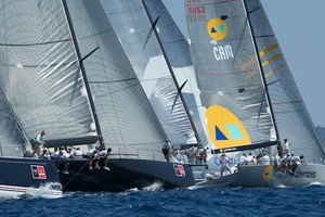 Start for the IRC fleet, Day two of the Copa del Rey, Palma, Mallorca, Spain 4/8/2009 photo copyright Chris Cameron www.chriscameron.co.nz taken at  and featuring the  class