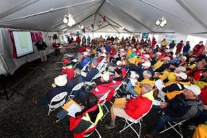 Caribbean 1500 briefing photo copyright SW taken at  and featuring the  class