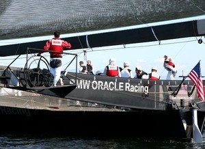 BMW Oracle Racing - Anacortes September 2008 photo copyright Dick Enersen http://dickenersen.smugmug.com taken at  and featuring the  class