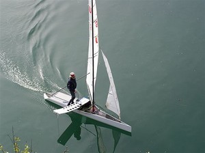 Development Canoe - Chris Maas USA 242 photo copyright International Canoe taken at  and featuring the  class
