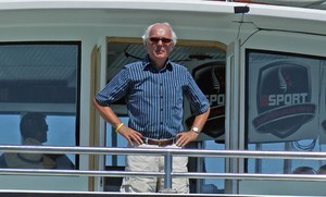 Stuart Alexander, long time America's Cup and international yachting correspondent. photo copyright Richard Gladwell www.photosport.co.nz taken at  and featuring the  class