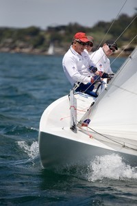 Dave Clarke and crew photo copyright Kylie Wilson Positive Image - copyright http://www.positiveimage.com.au/etchells taken at  and featuring the  class