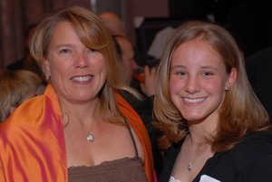 Guest Speaker Dawn Riley with Junior Sailor Rachell Sewell photo copyright Community Sailing of Colorado . http://www.communitysailing.org taken at  and featuring the  class