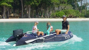 Exploring Inglis Island photo copyright Ley and Neil Langford taken at  and featuring the  class