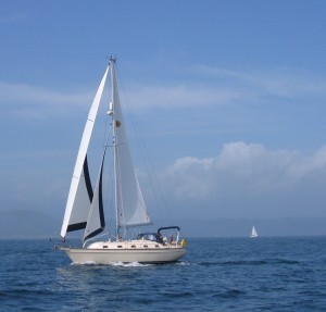 Fleur under sail photo copyright SW taken at  and featuring the  class
