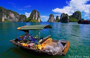 HaLong Bay photo by Kristupa Saragih World Heritage photo copyright SW taken at  and featuring the  class