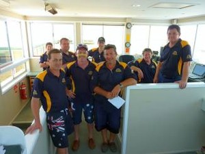 Harold Denning rescuers - big smiles after a successful operation photo copyright SW taken at  and featuring the  class