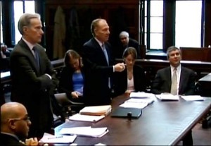 The lawyers line up yet again in the New York Supreme Court Hearing on 02 April 2008 photo copyright George Layton taken at  and featuring the  class