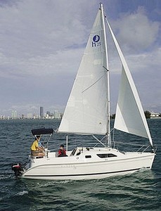 Hunter Edge sailing photo copyright SW taken at  and featuring the  class