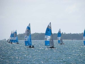 2007 Hobie 16 Worlds, Suva, Fiji photo copyright Real Balance taken at  and featuring the  class