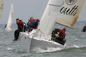 Coutts Quarter Ton Cup 2008 hosted by the Royal Corinthian Yacht Club, Cowes.  16-18 June 2008 photo copyright Fiona Brown http://www.fionabrown.com taken at  and featuring the  class