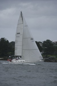 Patrick & Roberta Easton's In Cahoots, Winner Division K, Race 8 - Audi Winter Series photo copyright David Brogan www.sailpix.com.au taken at  and featuring the  class