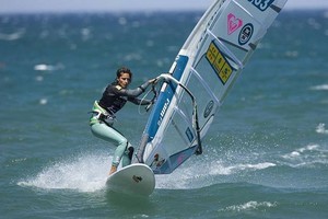Iballa Moreno - PWA Slalom World Cup - Costa Brava photo copyright  John Carter / PWA http://www.pwaworldtour.com taken at  and featuring the  class