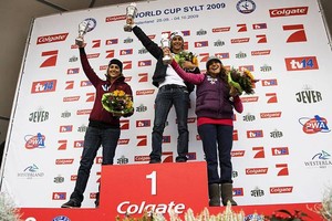 Iballa wins the waves here in Sylt - 2009 PWA Colgate World Cup photo copyright  John Carter / PWA http://www.pwaworldtour.com taken at  and featuring the  class
