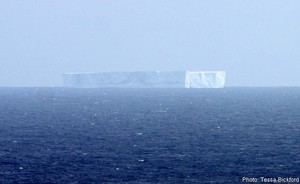 500 metre iceberg signted off Macquarie Island photo copyright SW taken at  and featuring the  class