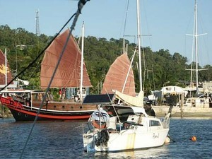 Iceni Chinese Junk photo copyright Nan Bailey taken at  and featuring the  class