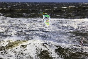 Kauli Seadi takes off - 2009 PWA Colgate World Cup photo copyright  John Carter / PWA http://www.pwaworldtour.com taken at  and featuring the  class