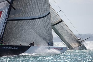 Louis Vuitton Pacific Series -  Racing Day 2 photo copyright BMW Oracle Racing Photo Gilles Martin-Raget http://www.bmworacleracing.com taken at  and featuring the  class