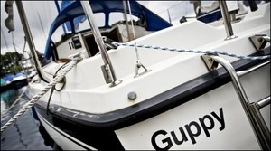 Laura Dekker's Guppy photo copyright SW taken at  and featuring the  class