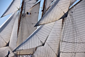 Les Voiles come to life in Saint-Tropez - Les Voiles de Saint-Tropez photo copyright  Rolex/ Kurt Arrigo http://www.regattanews.com taken at  and featuring the  class
