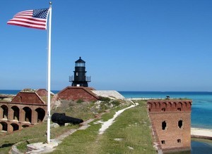 Fort Jefferson Lighthouse photo copyright SW taken at  and featuring the  class