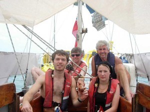 Lively Lady crew shot photo copyright SW taken at  and featuring the  class