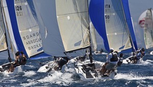 AUDI Sailing Series 2009 - Cagliari.  Melges 20 Fleet Race 
Bruno Cocozza/b-plan photo copyright Bruno Cocozza/b-plan taken at  and featuring the  class