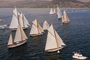 MOONBEAM III; ELEONORA; NAN OF FIFE - Les Voiles de Saint-Tropez photo copyright  Rolex/ Kurt Arrigo http://www.regattanews.com taken at  and featuring the  class
