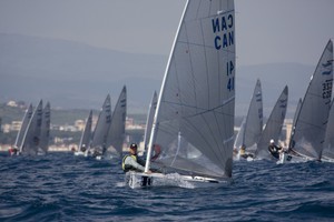 2008 Finn Europeans Marina Scarlino CAN Chris Cook wins race 5 photo copyright James Taylor taken at  and featuring the  class