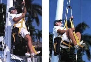 Mast top climber photo copyright SW taken at  and featuring the  class