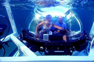 Mega-yacht mini-sub photo copyright SW taken at  and featuring the  class