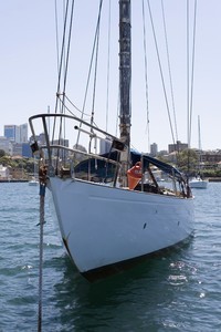 Morna at anchor photo copyright  Andrea Francolini Photography http://www.afrancolini.com/ taken at  and featuring the  class