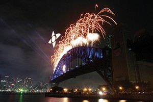New Years Eve on Sydney Harbour photo copyright SW taken at  and featuring the  class
