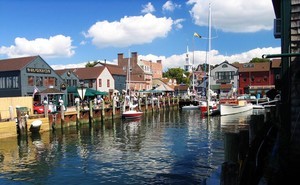 Newport Rhode Island - Bowen's Wharf photo copyright SW taken at  and featuring the  class