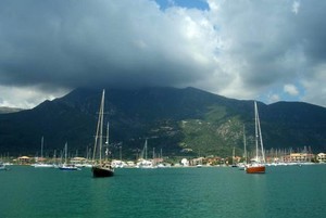 Nidri and Tranquil Bay - not quite so tranquil photo copyright Yacht Balvenie taken at  and featuring the  class