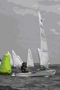 Greg Willcox (NZL) winner of the OK class at Kieler Woche 2009 photo copyright SW taken at  and featuring the  class
