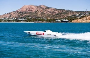 Class One Superboat Simrad blitzed the field and take out the 2008 Townsville Offshore Superboat Classic photo copyright John Wheatley for AOPC http://www.aopc.com.au/ taken at  and featuring the  class