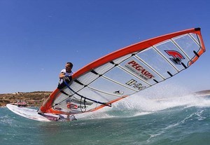 Peter Volwater - Pegasus Airlines Alacati PWA World Cup - Day 1 photo copyright  John Carter / PWA http://www.pwaworldtour.com taken at  and featuring the  class