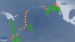 Plastiki's planned route photo copyright SW taken at  and featuring the  class