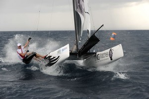 Pols brothers - Dart 18 Worlds 2009 and Aruba Heineken Catamaran Regatta 2009 photo copyright Steve Arkley http://www.sailshots.co.uk taken at  and featuring the  class